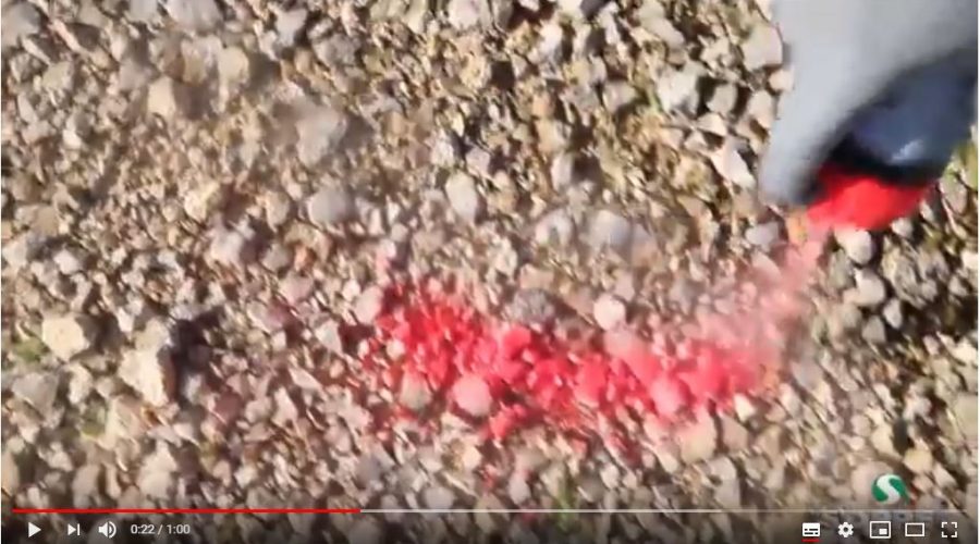 Video Spray de pintura temporal TEMPO MARKER SOPPEC