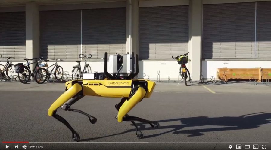 Video Leica RTC360 para robot móvil Boston Dynamics SPOT