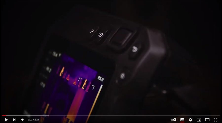 Video Cámara de termografía FLIR T540 24º Segunda mano