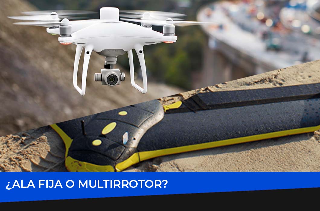 Ala fija o multirrotor: dron debería para topografía aérea? Grupo Acre España