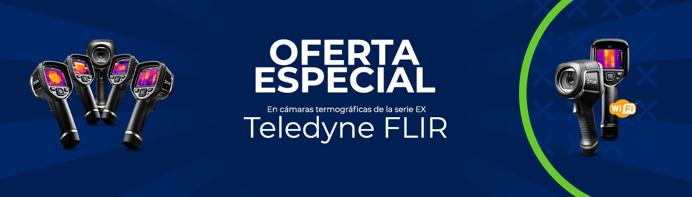 OFERTA ESPECIAL CÁMARAS TERMOGRÁFICAS TELEDYNE FLIR