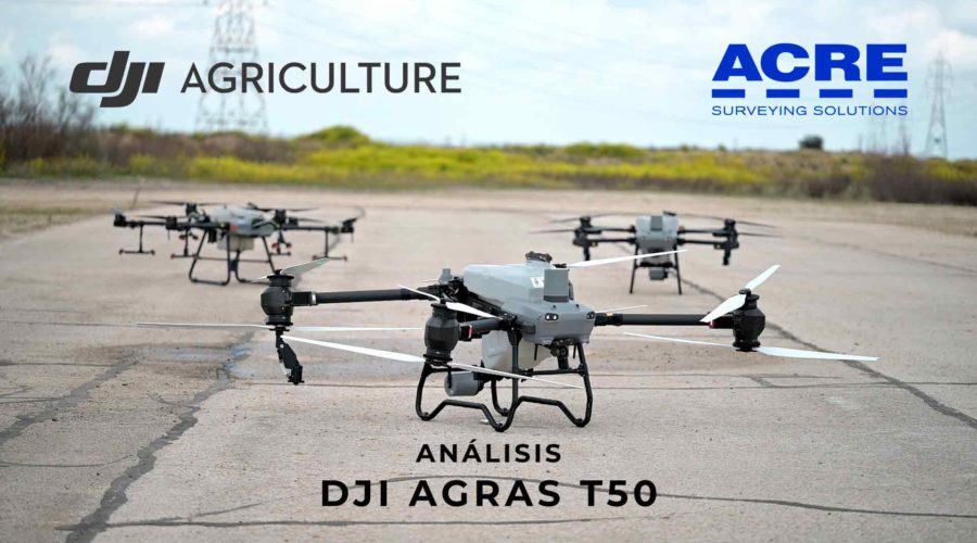 Video DJI AGRAS T50. Dron pulverizador para agricultura de precisión