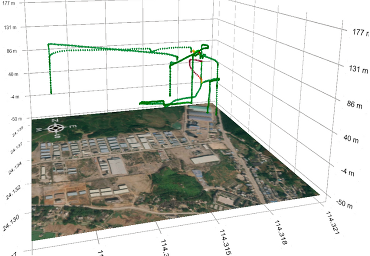 Detecta contaminação com drones