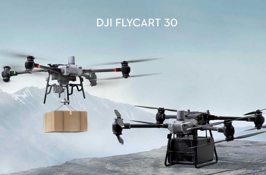 DJI FLYCART 30 dron de logística y transporte