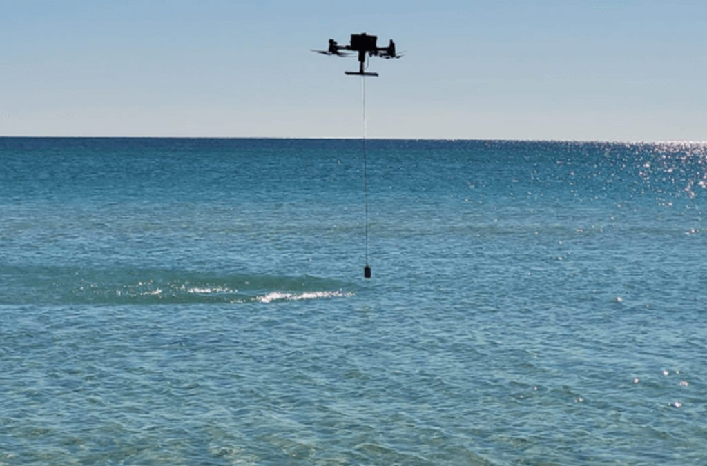 Batimetría y monitoreo ambiental con drones