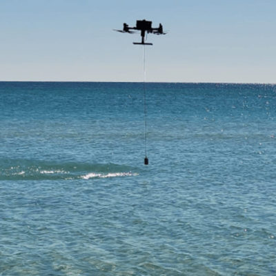 Batimetría y monitoreo ambiental con drones